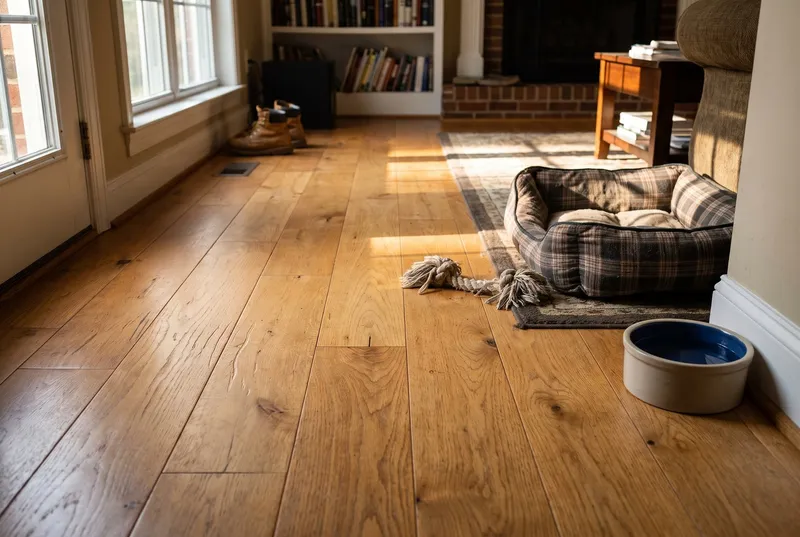 pet-proof and high-traffic finishes (sample photo)
