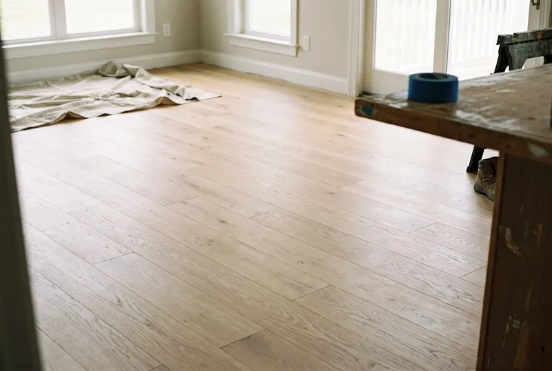 white oak flooring (sample photo)